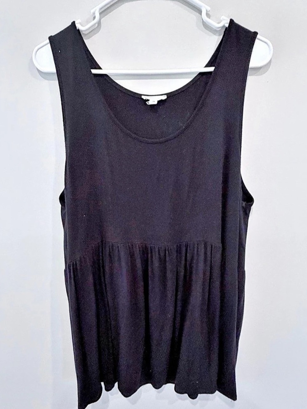 Chic Soul Black Sleeveless Top Size 1XL